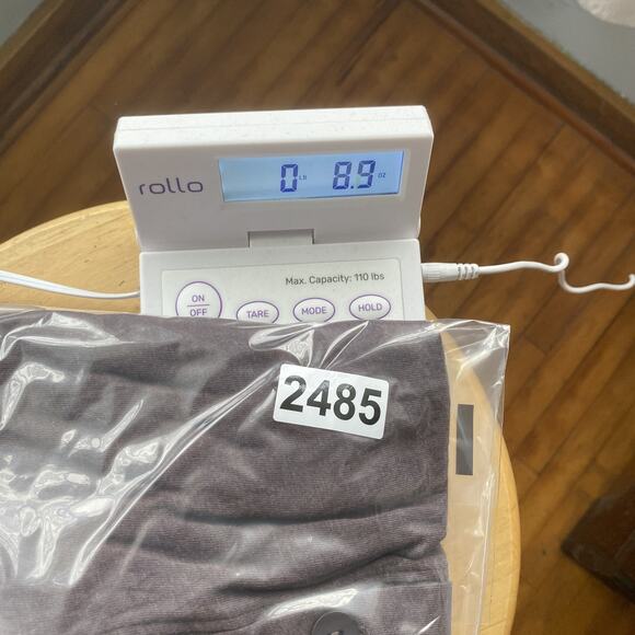 Chalet Tunic Top Womens Large Purple Button Front Long Sleeve Drawstring Hem USA - Picture 8 of 8